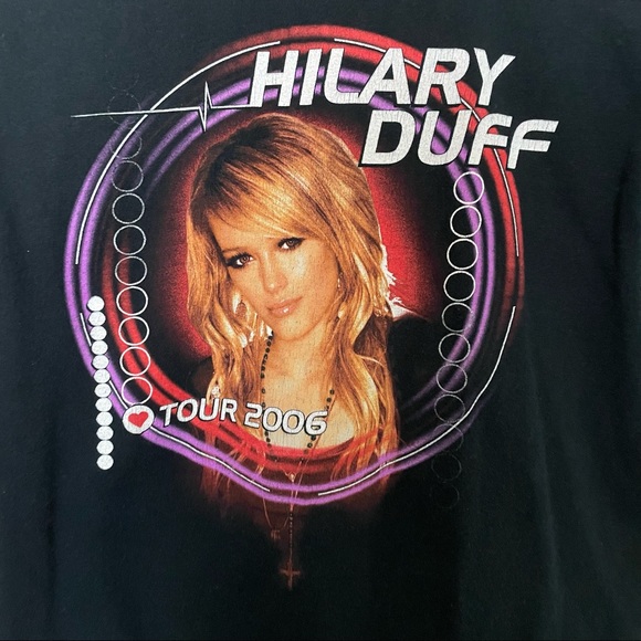 Vintage 2006 Hilary Duff Tour Tee - Picture 5 of 5